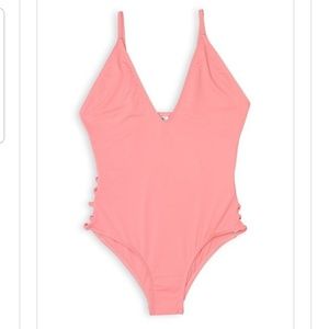 NEW Coral Strappy Back One Piece